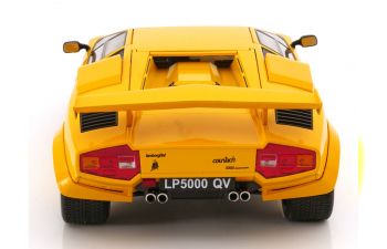 LAMBORGHINI Countach LP 5000S QV (1985), yellow