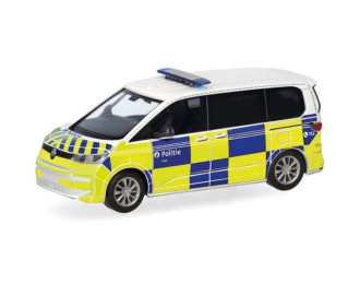 VOLKSWAGEN Multivan *Politie* (B), white / yellow / blue 2022