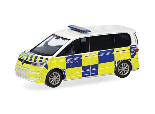 VOLKSWAGEN Multivan *Politie* (B), white / yellow / blue 2022