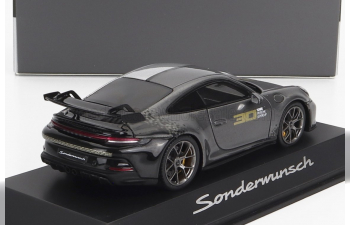 PORSCHE 911 992 Gt3 30 Years Supercup Edition (1993-2023), Silver Black