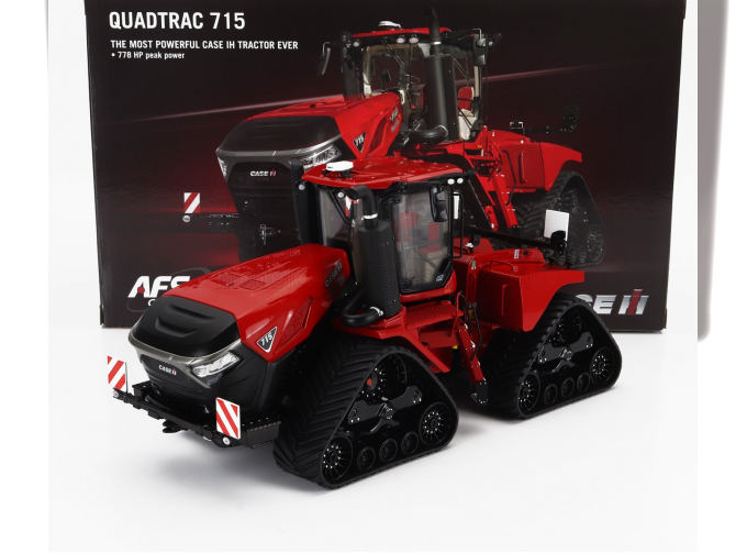 CASE-IH Quadtrac 715 Cingolato Tractor (2020), Red Black