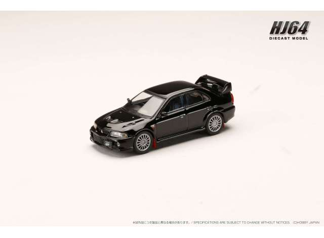 MITSUBISHI Lancer GSR Evolution 6 (CP9A) with Mud flap, pyrenees black 1999