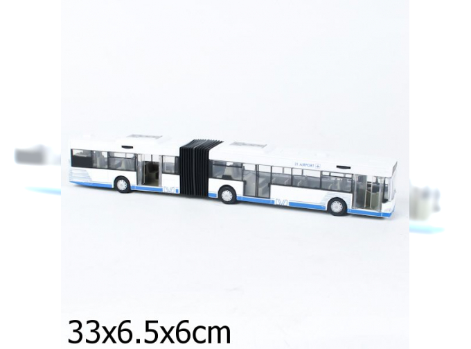 MERCEDES-BENZ Citaro, модель автобуса с гармошкой 1:60