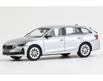 SKODA Octavia IV FL Combi (2024), silver metallic
