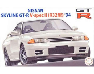 Сборная модель 1994 Nissan R32 Skyline GT-R V-Spec II
