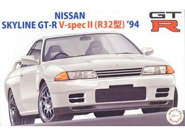 Сборная модель 1994 Nissan R32 Skyline GT-R V-Spec II
