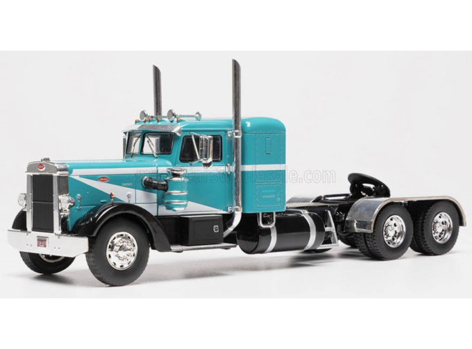 PETERBILT 350 Tractor Truck 3-assi (1952),  light blue/black