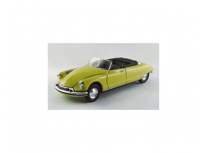 Citroen DS 19 Cabrio 1961 желтый