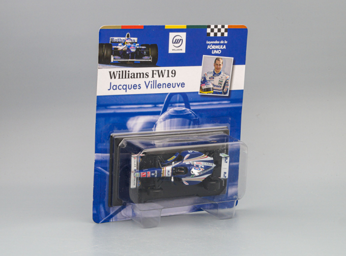 WILLIAMS FW19 Jacques Villeneuve, blue / white