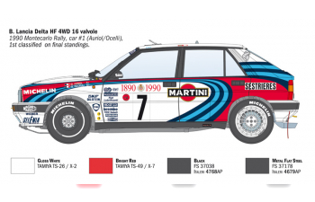 Сборная модель Lancia Delta HF Integrale