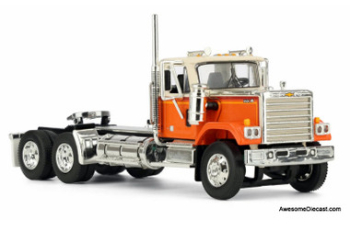 Chevrolet Bison Day Cab w/East End Dump Trailer, Orange/White