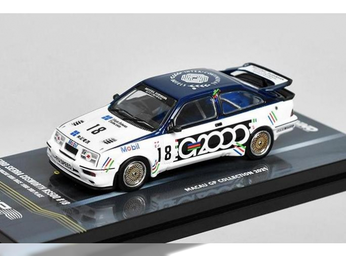 FORD Sierra RS500 Cosworth #18 G2000 Macau Guia Race 3rd place A.Rouse (1988)