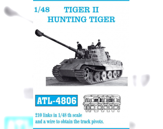 Atl-48-06 Траки железные для Tiger II Hunting Tiger