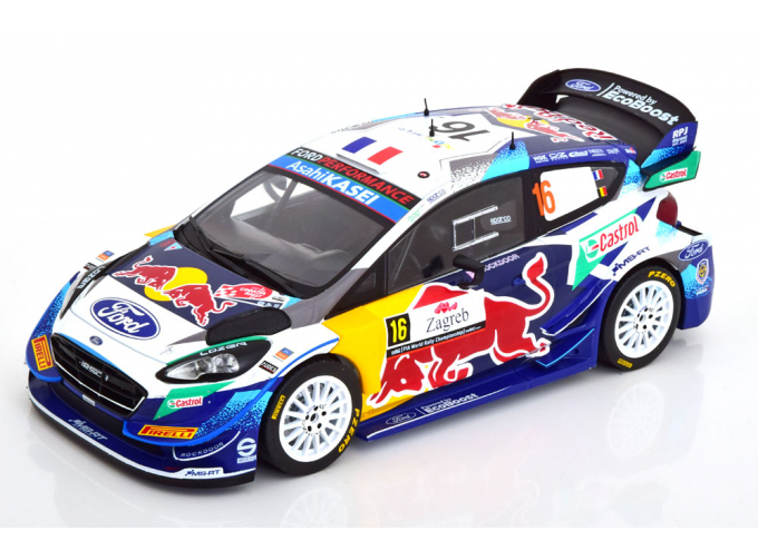 FORD Fiesta WRC No 16 Rally Croatia, Fourmaux/Jamoul (2021), Red Bull