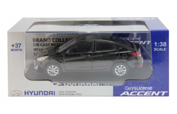 HYUNDAI Solaris (Accent), black