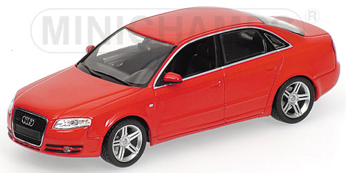 AUDI A4 (2004), red