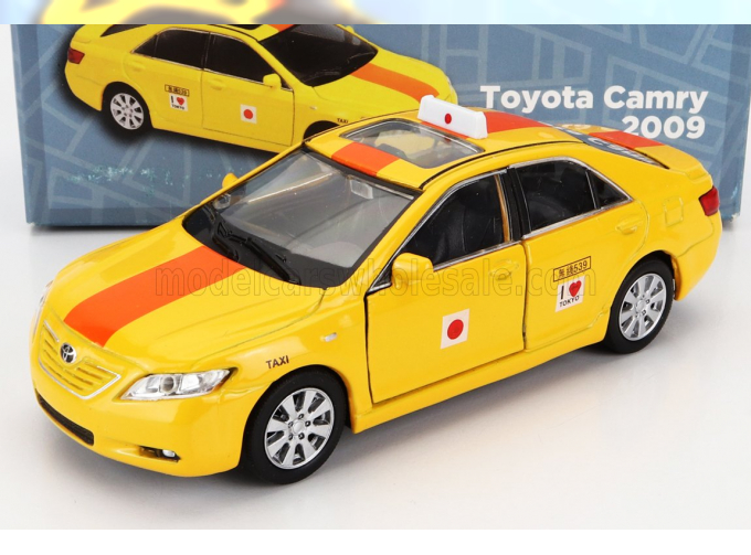 TOYOTA Camry Taxi Tokio Japan (2009), Yellow