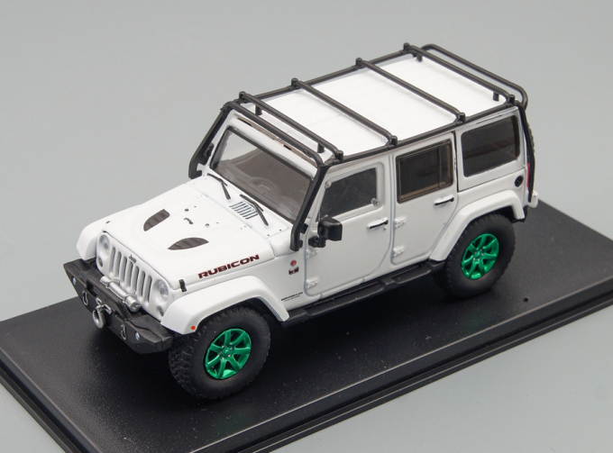 (Greenlight!) JEEP Wrangler 4x4 Unlimited "Rubicon Edition" 5-дв. (Hard Top) (2014), white