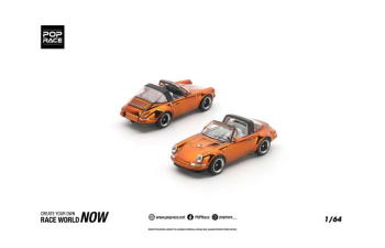 PORSCHE Singer Targa, orange metallic