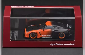 NISSAN Pandem R35 GT-R, orange / black