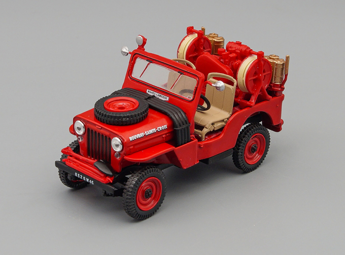 JEEP Hotchkiss CCFL Maheu-Labrosse из серии SAPEURS-POMPIERS