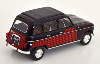 RENAULT 4L Parisienne, black red