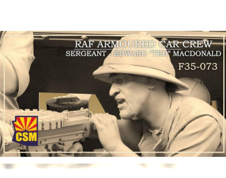 Сборная модель Экипаж бронеавтомобиля Королевских ВВС Сержант — Эдвард «Тед» Макдональд