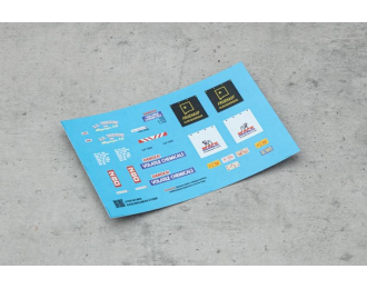 Декаль Ливрея "Утенок" из к/ф "Конвой" - Mack RS7400 - Rubber Duck