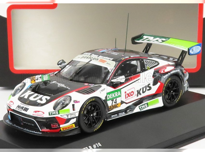 PORSCHE 911 991 Gt3 R Team Kus 75 Bernhard N 74 Adac Gt Masters (2021) J.Fittje - D.Pereira, White Black Red