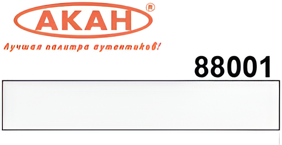 Стандартная белая полуматовая