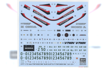 Сборная модель Honda VT250F (MC08) (1984) "Silver Color"