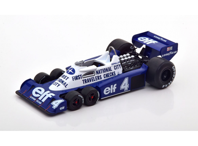 TYRRELL P34 #4 "First National City" Depailler GP Belgien (1977)