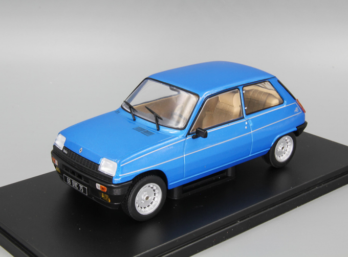 RENAULT 5 Alpine Turbo 1982, Auto Vintage, blue