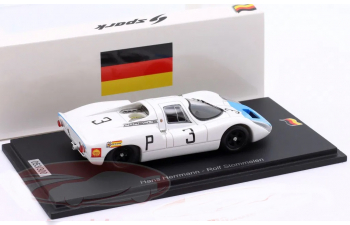 PORSCHE 907 №3 2nd 1000km Nürburgring 1968 Herrmann, Stommelen (1968)