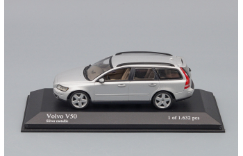 VOLVO V50 2003, silver metallic