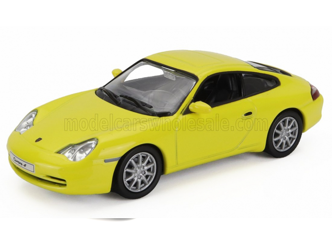 PORSCHE 911 996 Carrera 4 Coupe (2001), Yellow