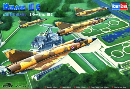 Сборная модель Mirage III C Fighter