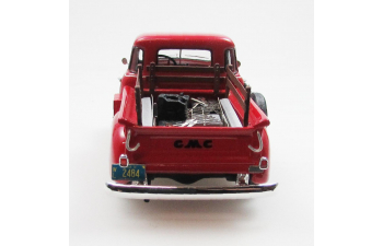 GMC Серии 100 5ти оконный пикап коммунальных служб (1953), красный