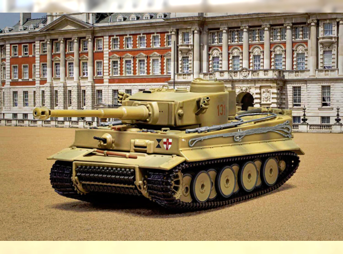 TANK Panzerkampfwagen Vi Tiger Ausf E (1943) - Early Production, Military Sand