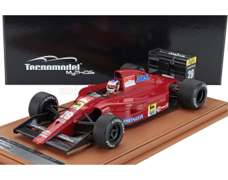 FERRARI F1 642 №28 Belgium Gp (with Pilot Figure) (1991) Jean Alesi, Red Black