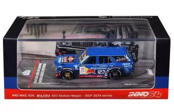 MAZDA Rx-3 Sw Station Wagon №123 Racing (1976), blue