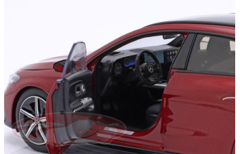MERCEDES-BENZ CLA Shooting Brake EQ (X174) (2025), pagonian red