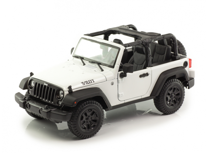 Jeep Wrangler 3d 2014 открытый белый