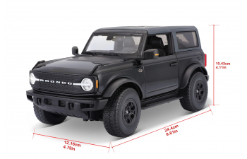FORD Bronco Wildtrak (2021), black