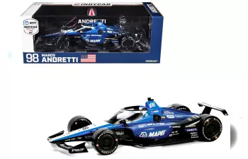 HONDA #98 Andretti Global IndyCar Series Marco Andretti (2024), blue