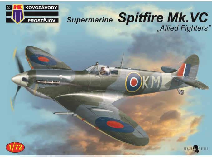 Сборная модель Spitfire Mk.Vc “Allied Fighters”