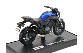 YAMAHA MT-07 (2018), black/blue