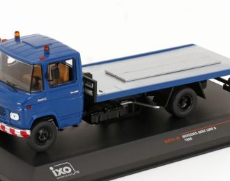 MERCEDES BENZ L608d Truck 2-assi (1980) - Carro Attrezzi - Wrecker Road Service, Blue