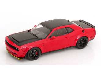 DODGE Challenger SRT Demon Coupe (2023), red flatblack