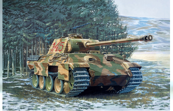 Сборная модель Sd.kfz. 171 Panther Ausf.A German Standard Tank (1945)